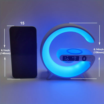 Multi-Function Phone Charger  (Lamp, Speaker, Alarm, Bedside Decoration)