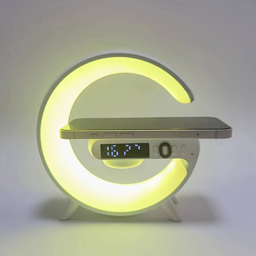 Multi-Function Phone Charger  (Lamp, Speaker, Alarm, Bedside Decoration)